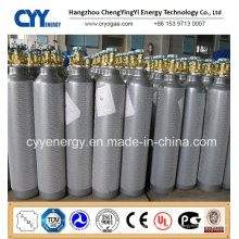 50L de oxígeno de alta presión de nitrógeno Argon CO2 cilindro de acero sin costura